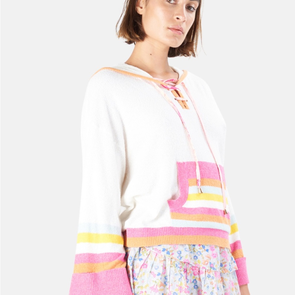 LoveShackFancy Fenmore Hoodie - Picture 4 of 11